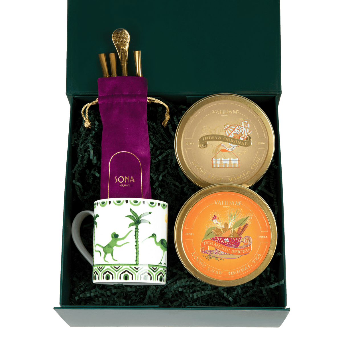 SONA Home x VAHDAM India Tea Gift Box